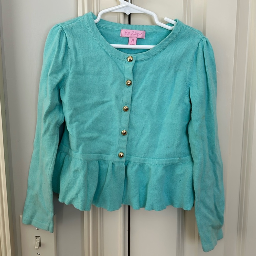 Little Girls’ Lilly Pulitzer Cardigan | Size M (6-7)